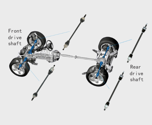 Constant velocity universal joint drive shaft assembly